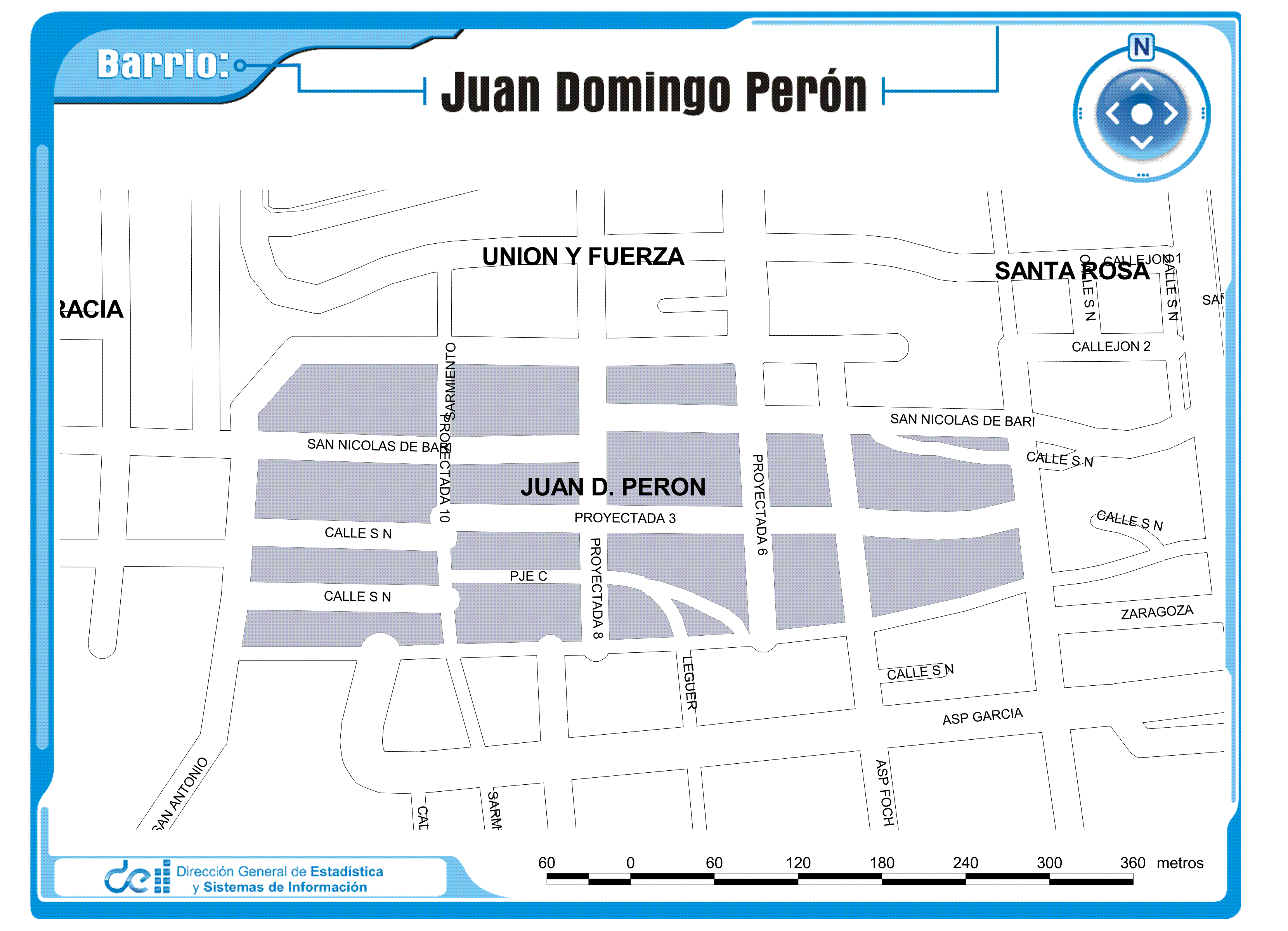 Licitan la urbanización de los barrios Perón y Santa Rosa por $37 millones 