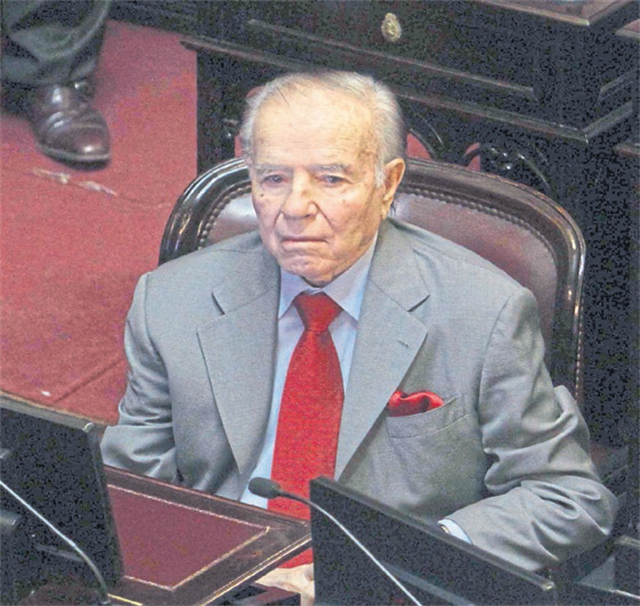 Menem, el eterno candidato