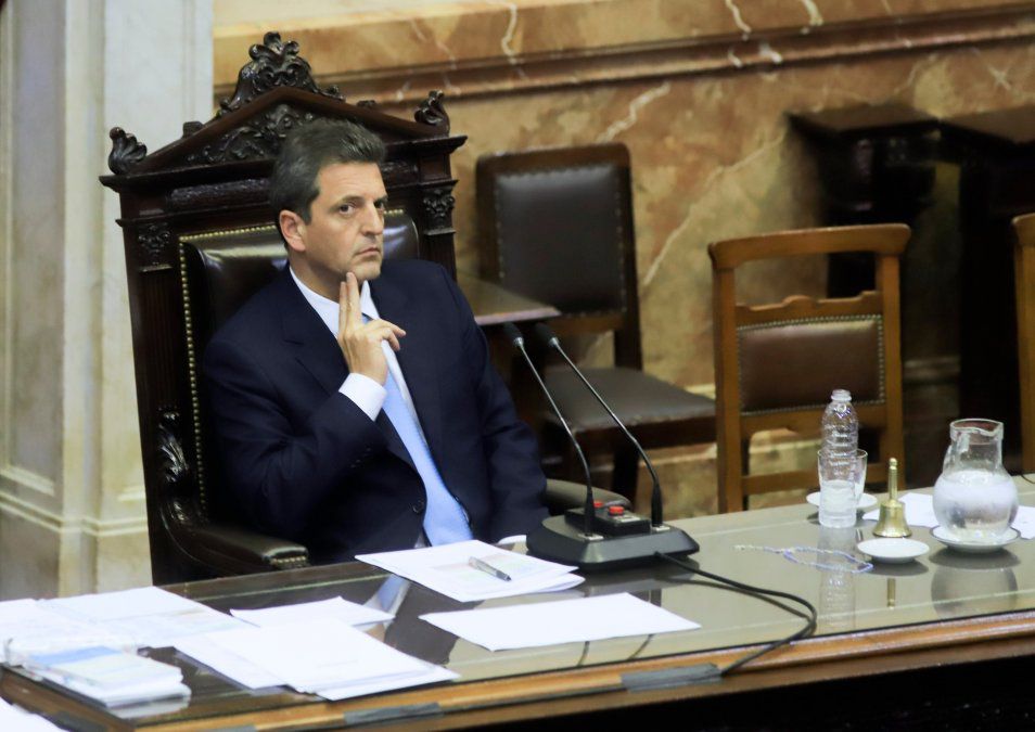 Massa y la apuesta a «incorporar a la democracia argentina al Siglo XXI» con las sesiones virtuales