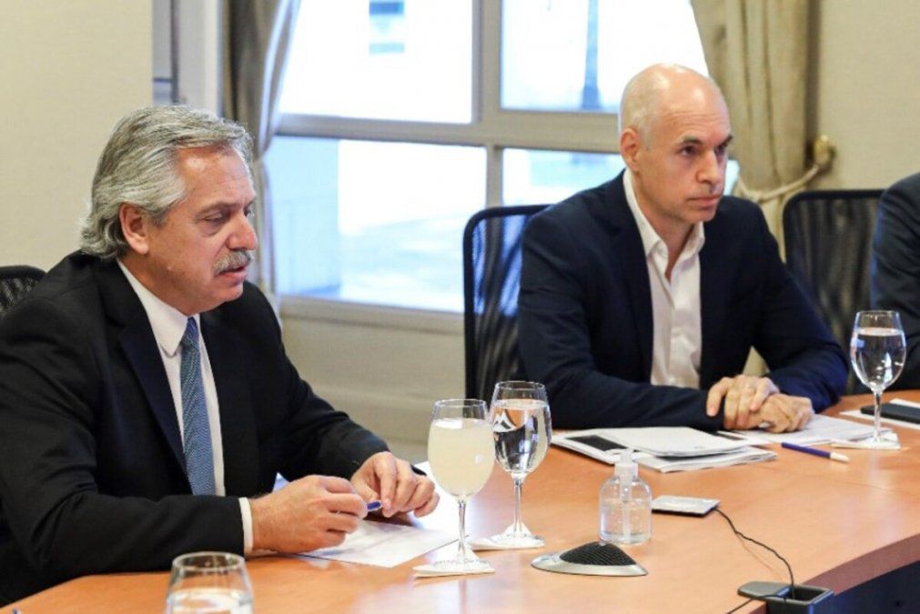 Alberto Fernández y Rodríguez Larreta analizaron cómo será la nueva etapa de la curentena en la Ciudad