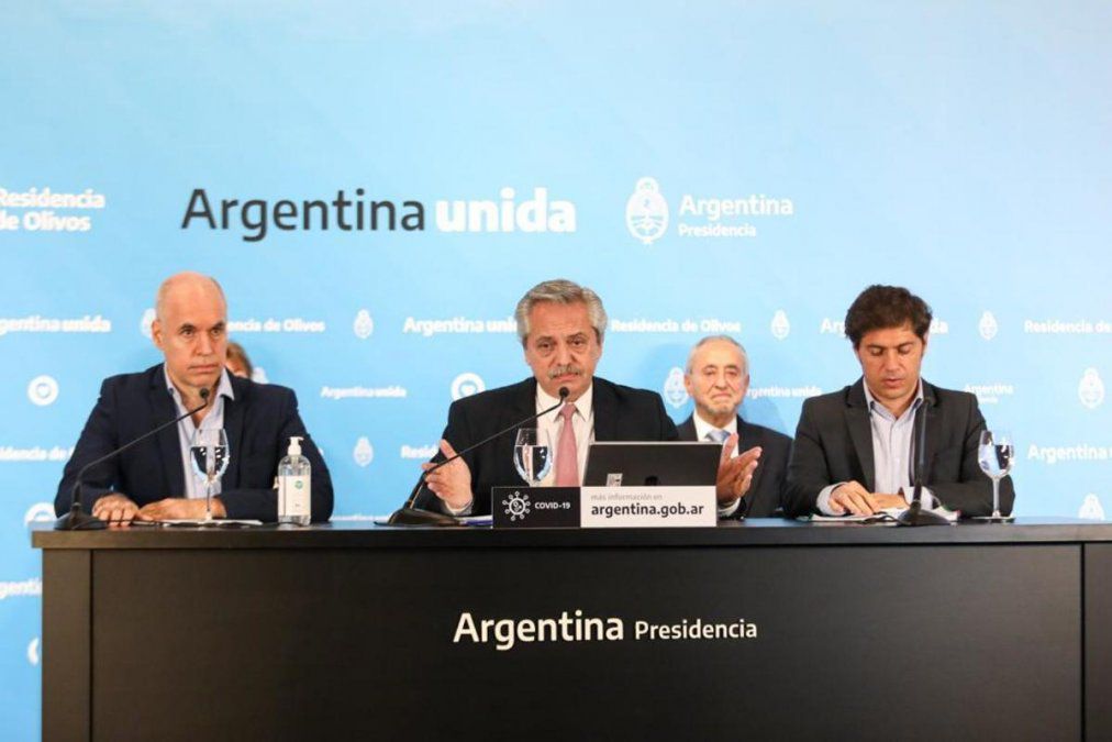 Alberto Fernández anunció que la cuarentena seguirá como «hasta hoy» en la Ciudad y el Gran Buenos Aires