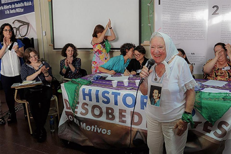 Asociación de Maestros y Profesores editó un libro del colectivo Historias Desobedientes, de hijos e hijas de genocidas
