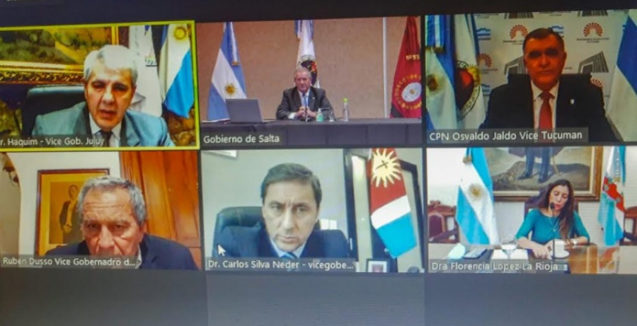 Vicegobernadores de seis provincias reactivaron el Parlamento del NOA