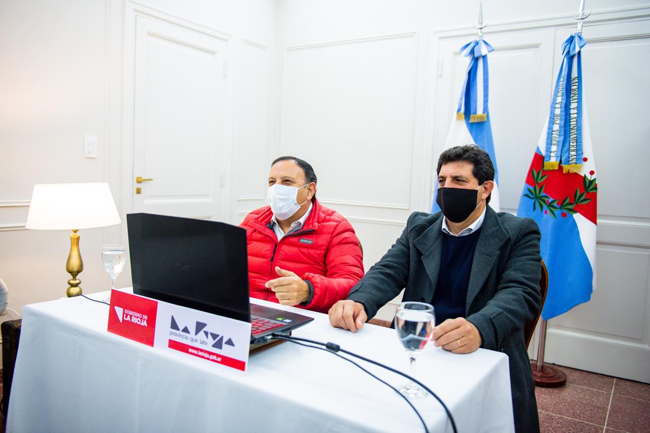 Reapareció el Gobernador con agenda institucional luego de los hisopados masivos en el Gobierno