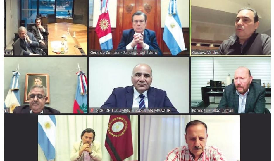 Los gobernadores del Norte Grande definen proyecto de ley para plan de logística