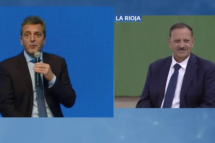 Sergio Massa le agradeció a Ricardo Quintela y le dijo que no va a tener que renunciar: “Vamos a ganar las elecciones”